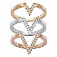 Anillo Swarovski Mujer Delta Small in Aleación de Metal 5184581-14